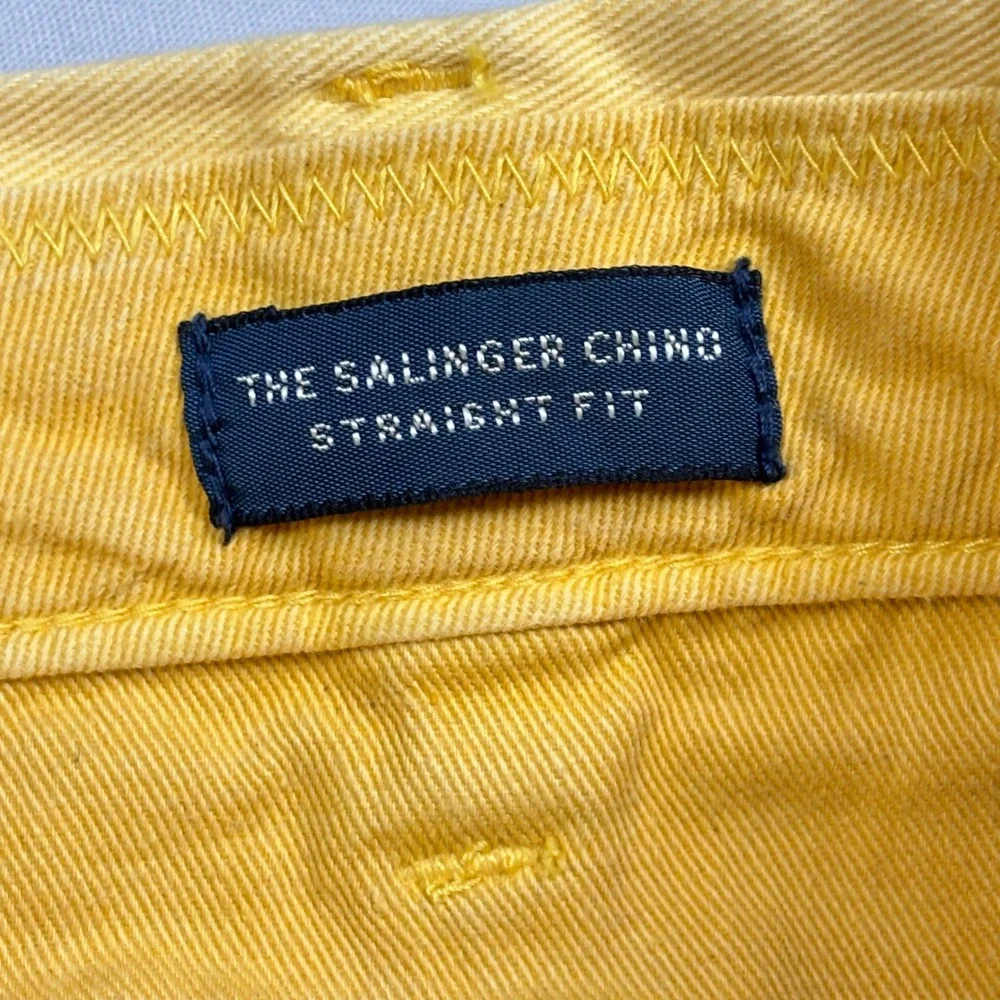 Polo Ralph Lauren Salinger Chino Shorts Mens 40 Yellow Straight Fit Cotton Twill